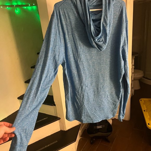 Lululemon Workout Sweatshirt, Light / Sky Blue - Picture 3 of 6